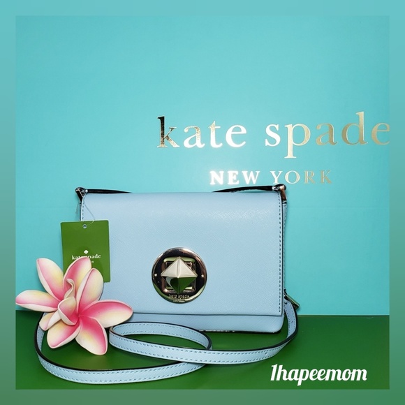 kate spade Handbags - kate spade Bag Crossbody Light Blue Gold Hardware